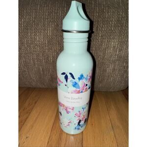 Vera Bradley Stainless Steel Water Bottle 25oz Floating Blossoms New